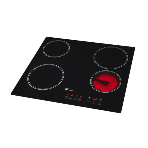 30006 – Fogão Cooktop Fischer 4Q Elétrico Mesa Vitrocerâmica Touch 220V