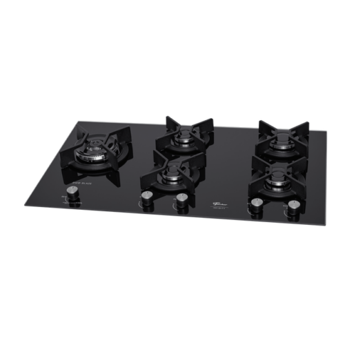 31800 – Fogão Cooktop Fischer 5Q TC Infinity Duo Blaze Gás Mesa Vidro