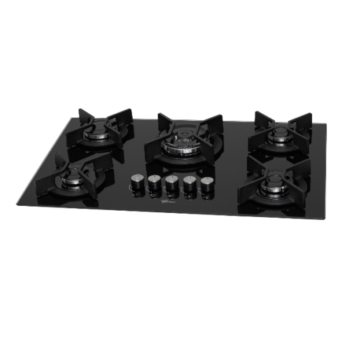 26298 – Fogão Cooktop Fischer 5Q TC Infinity Gás Mesa Vidro