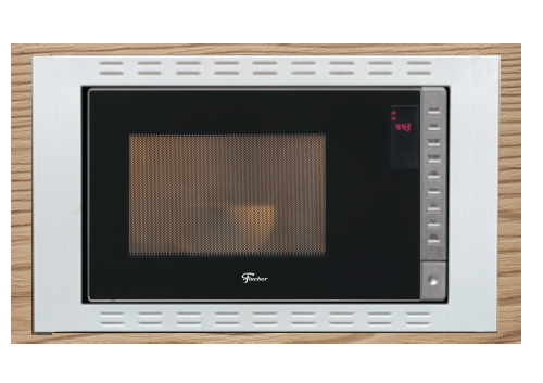 30176 – Forno Micro-ondas Fischer Fit Line Embutir 25L Frontal Branco – Descontinuado