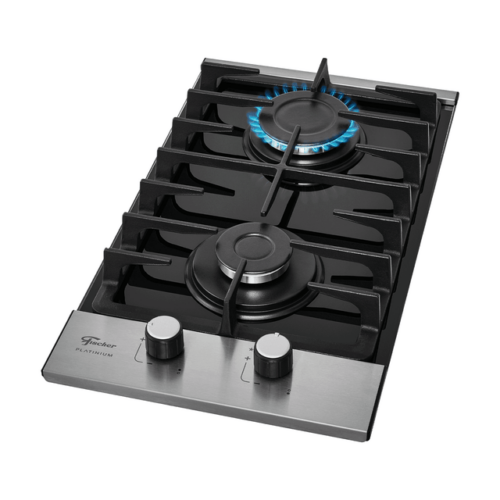 33795 – Cooktop Fischer 2Q Platinium Gás G II